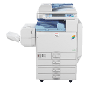 Ricoh MPC-2000 digital copier with print, scan, copy and fax capability.