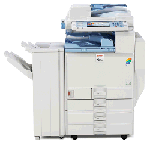 Ricoh MPC-2800 digital copier with print, scan, copy and fax capability.